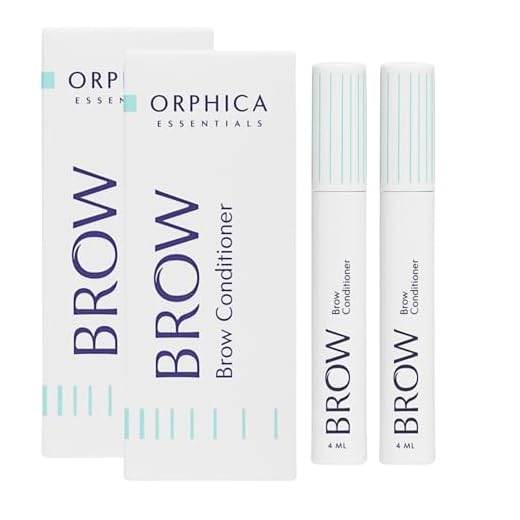 Orphica Brow Acondicionador De Cejas 2 x 4 ml - Crece Cejas, Serum Cejas Crecimiento y Densidad - Suero Cejas para un Crecimiento Rápido y Cejas Pobladas - Dermatológicamente Comprobado