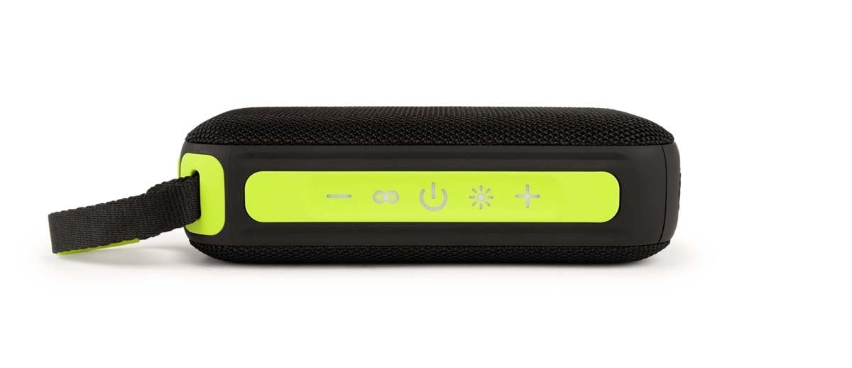 BigBen PARTYBTSPBKY - Altavoz Bluetooth 5.3 Potente 30W | Luces LED | TWS Estéreo, Batería 2400 mAh USB-C | Portátil con Reproductor MP3 USB/Micro SD, AUX-IN