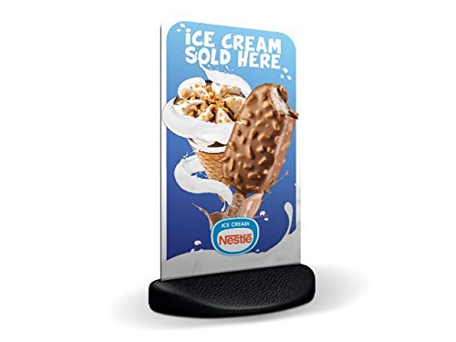 Ice Cream Ecoflextra Pavement Sign MEGA Listing Outdoor Street Advertising Display…