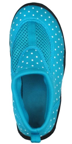Capelli New York Neoprene & Mesh with Dots Girls Aqua Shoes Pink Combo 10/112