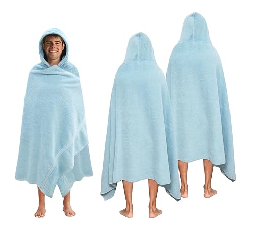 COTTON CRAFT Ultra Soft Hooded Towel for Adults – 2 Pack 100% Cotton Towel