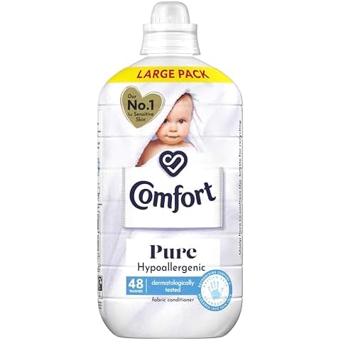 Comfort Pure Sensitive Fabric Conditioner for 48 Washes Cover
