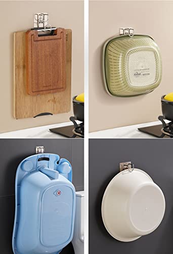 HautStore 4pcs Gancio per Bacinella,Ganci per