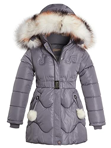 SS7 Filles TIK Tok Manteau Parka rembourré Fausse Fourrure Cover