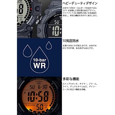 Casio Collection AE1500WH/DW291/MWD110 (Digital_Big Face) Wristwatch