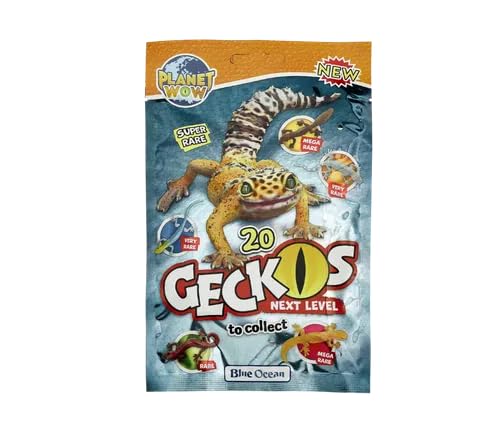 Geckos Next Level Sammelserie Planet Wow Display - alle 20 Figuren garantiert