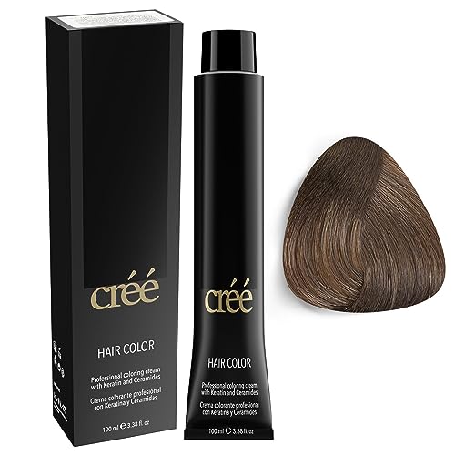 Cree Professional 7.1 - Ash Blond Permanent Hair Color - Long Lasting, Rich Vibrant - Gray Coverage 100ml - 3.4 fl.oz.