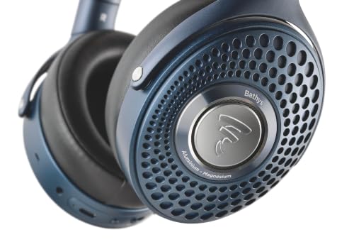 Image of Focal Bathys Midnight Blue Limited Edition Hi-Fi Bluetooth Wireless Headphones with Active Noise Cancellation