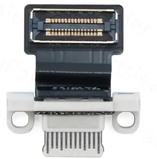ICTION New A2681 Power DC Jack USB-C Connector 821-03673-A for MacBook Air Retina 13.6" M2 Type-C Charging Port 2022 Year (White)