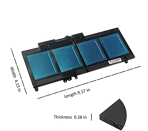 Batterie 6MT4T pour Dell Latitude E5470 E5570 Precision 3510 - 4