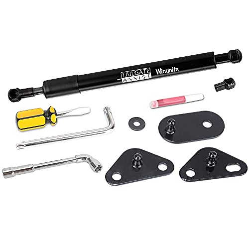 Winunite Compatible with 2015-2026 F150 Tailgate Assist – 1045 Steel Material, Quiet Controlled Descent, No More Slamming Down, No Drill Bolt-On Installation with All Tools Included by Winunite - Used condition - US$22.27