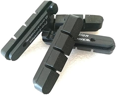 iFlyMars 2 Pairs Premium Brake Pads, Bicycle Wheels V Brake Shoes for Carbon Wheel Use