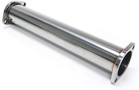 BLOX Racing T304 Mid Pipe - 03-07 Mitsubishi EVO VIII/IX