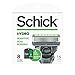Schick Hydro 5 Sense Sensitive Skin Razor Refills for Men, Pack of 8