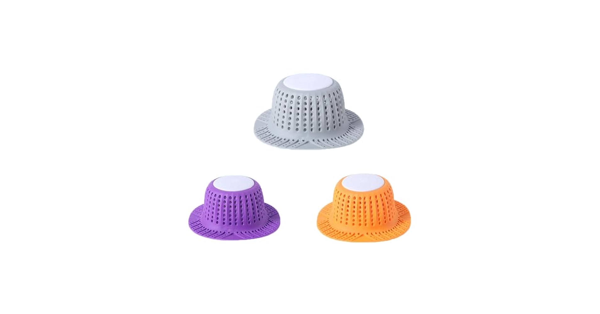 排水口カバー ヘアキャッチャー ゴム床排水口 4個セット 排水口 カバー ヘアキャッチャー ゴム ボタン式 排水溝 ゴミ受け