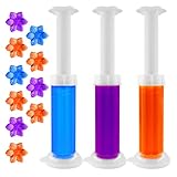 WC Stempel Blume, 3 Stück/42 Blume Toilet Gel Stamp, WC Gel Stempel Blümchen, WC Frische Siegel Stempel, Toiletten Reinigung, Toilettenduft, Toilettenreiniger, Toilettenerfrischer, Drei Duftarten