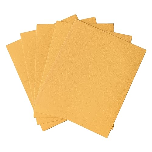 Image of Trend Aluminium Oxide Sanding Sheets, 120 Grit, 230mm x 280mm, Strong & Durable Anti-Clog Sand Paper, AB/S230/120A, Pack of 5