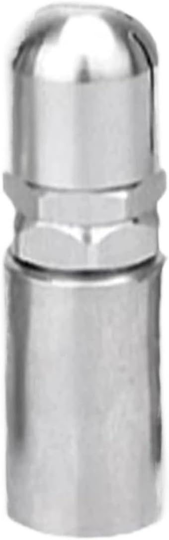 Mini Rotating Cleaning Nozzle - 360° Automatic Pressure Washer Spray Ball for Efficient(1/4Female-2Slots-304)