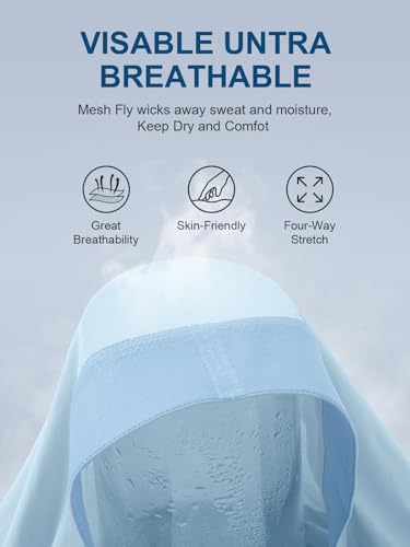 Auxo Mens Underwear Boxer Briefs Modal Mesh Breathable Trunks No Riding Up Moisture Wicking Underwear with Pouch 4 Pack2