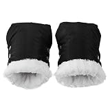 🔥【Impermeable y a Prueba de Viento】Guantes para carro bebe están hechos de tela Oxford impermeable de alta calidad, algodón de 3 cm de grosor y tela suave de pelo corto, con tres capas de protección. Es transpirable, impermeable y resistente al viento, por lo que puede mantener las manos calientes incluso cuando sale en el frío invierno.