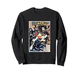 ukiyo-e divertente t-shirt, pittura giapponese, kuniyoshi utagawa, capolavoro, pittura artistica, uomo, donna, vestiti divertenti, arte, regalo, divertente felpa