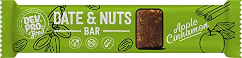 Dev. Pro. Date & Nuts Ontbijtreep - Gezonde Snack van Dadels & Amandelen - Appel Kaneel - 16x 30 gram pack - Image 3