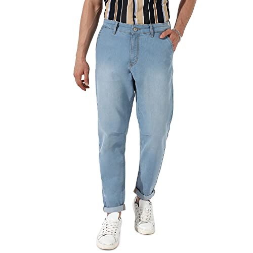 Image of Campus Sutra Men's Regular Fit Mid Rise Jeans