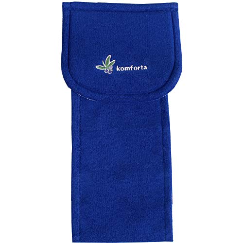 オカ ペーパーホルダーカバー ネイビー 約34cm×17cm×2 コムフォルタ5