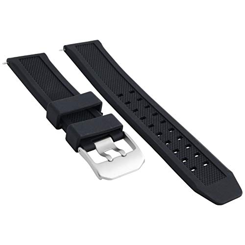 23Mm Rubber Watch Band Strap Compatible With 46Mm Luminox F-117 Nighthawk - 6402.Bo Watch #TOP3