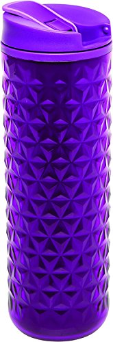 Aladdin Topo Insulated Plastic Mug 16oz, Berry