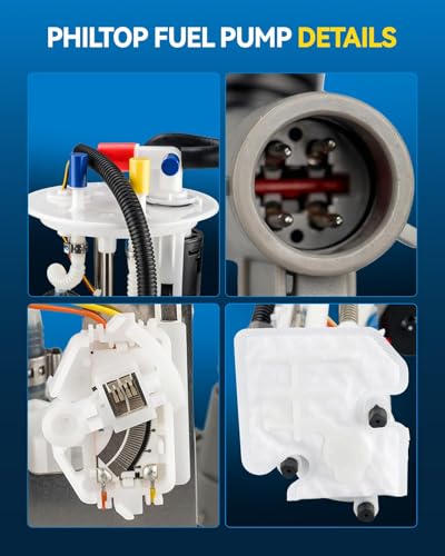 Image of PHILTOP Electric Fuel Pump Assembly Fits for 2001-2003 Ford Ranger, Mazda B3000, B2300, B4000, FG0873