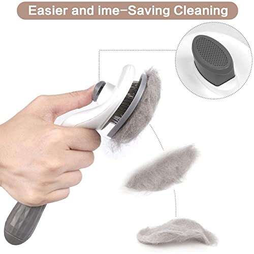 MCSWSEE Haarbürste für Haustiere, Bürste für Hunde und Katzen, Haarbürste für Katzen, Hunde, Kaninchen und kleine Tiere – Bild 5