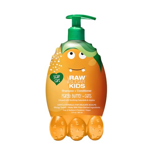RawSugar Shampoo Conditioner for Kids - Mango Butter - 12 fl oz