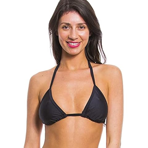 Kiniki Women's Black Triangle Bikini Top Cover