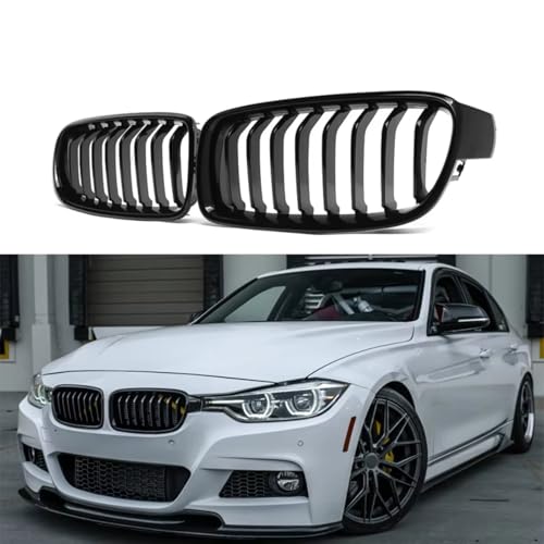 Grilles course pour BMW Série 3 F30 : Look dynamique et protection calandre avant - 3