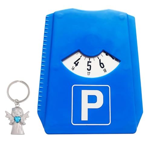 ZexJpr 2 Stück Führerschein Bestanden Geschenk, Parkscheibe Auto & Schutzengel Auto, Glücksbringer Auto für Fahranfänger, Geschenkset für Bestandene Fahrprüfung, Geschenke für Neufahrer