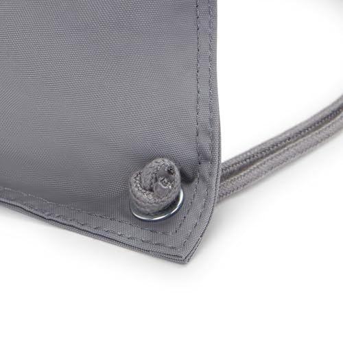 Sac à dos Kipling Supertaboo Inviting Grey C en toile grise robuste - 5