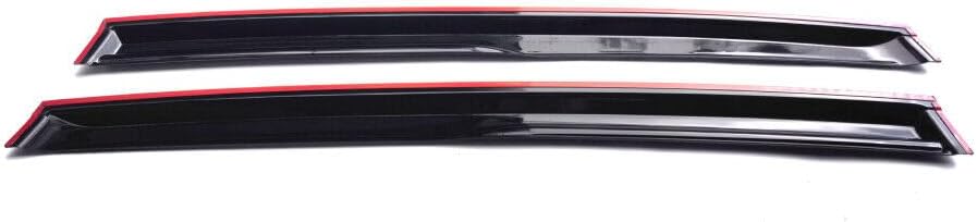 Window Visor Fit for K1A Stinger 2017-2023 2 Door Window Rain Guards Tape on