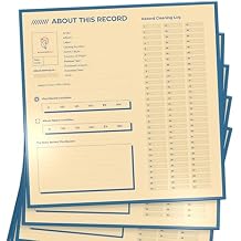 HumminGuru 12 Inch Album Jackets, 400GSM Cardboard Vinyl Record Jacket, Blank Cardboard Jacket for Replacing Album Cover & Record Cover, Heavy LP Vinyl Covers 5LB/25Pack Record Jackets, 12"