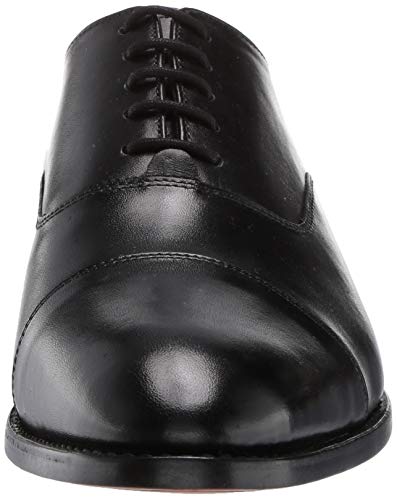 Anthony Veer Men's Dress Shoe Clinton Cap-Toe Oxford Full Grain Leather Goodyear Welted (Black, Us 11.5 Ee) #TOP1