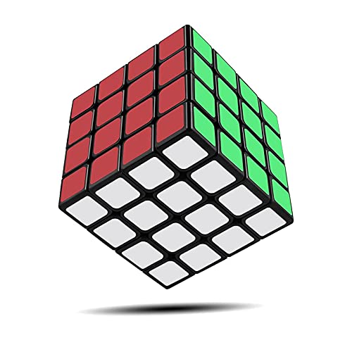 Speed Cube 4x4x4,Original Magic Cube Puzzle Toy,Full Size 62mm Advanced Version,QYTOYS W2 Speed Cube,Easy Turning & Smooth Play Durable Puzzle Cube Toy