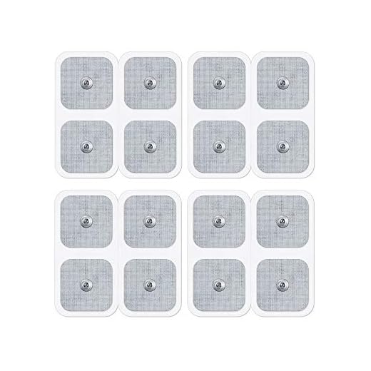 Beurer Juego de recompra de electrodos, compuesto por 16 almohadillas de gel autoadhesivas de 45 x 45 mm, adecuadas para dispositivos EMS y TENS de Beurer