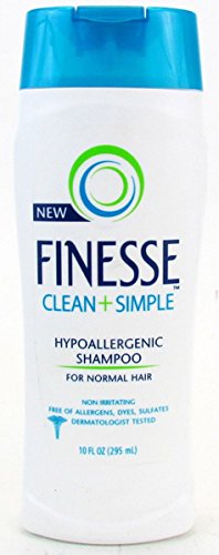 Finesse Clean & Simple Hypoallergenic Shampoo for Dry/Color Treated Hair 10 fl oz (295 ml)