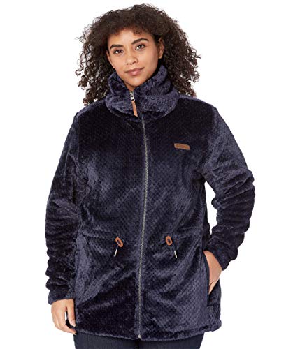Columbia Plus Size Fire Side Sherpa Long Full Zip Dark Nocturnal 2X