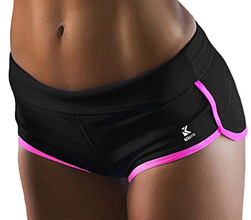 Image of Women's Active Shorts Fitness Sports Yoga Booty Shorts for Running Gym Workout