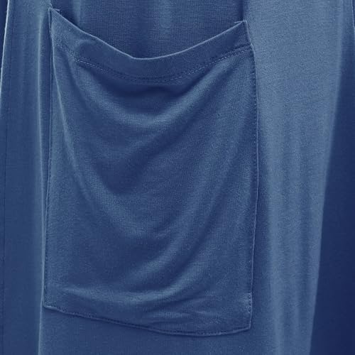 Toddler Girls Knit Cardigan Long Sleeve Open Front Lightweight Jacket Fall Solid Casual Loose Coat with Pocket4