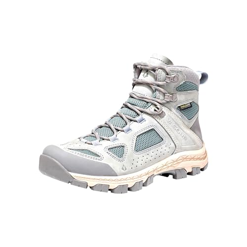 Vasque Women's Breeze Waterproof Hiking Boot, Trooper/Blue, 7 Medium