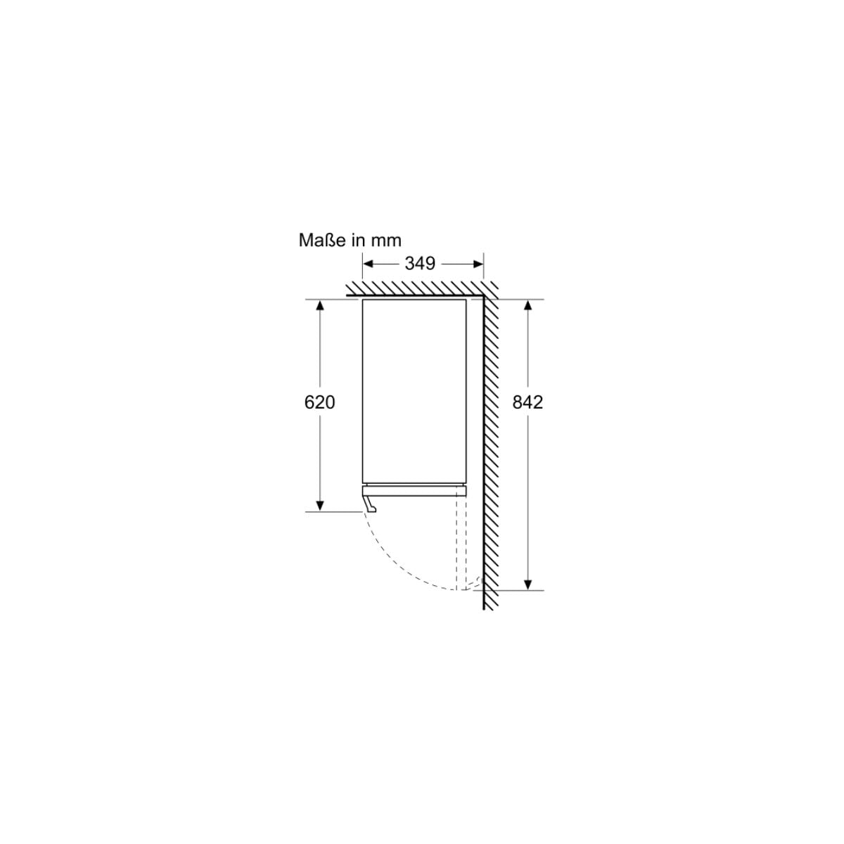Siemens iQ500 KU20WVHF0 Weinkühlschrank 82x30 cm 21 Flaschen 58 L Schwarz