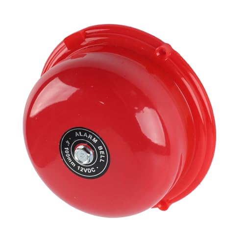 Campainha Elétrica de Ataque Interno de 4 Polegadas, Ideal para Controle de Incêndio, Som de Alta In