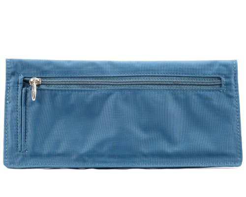 Big Skinny Women's Executive Bi-Fold Checkbook Slim Wallet, Holds Up to 40 Cards4